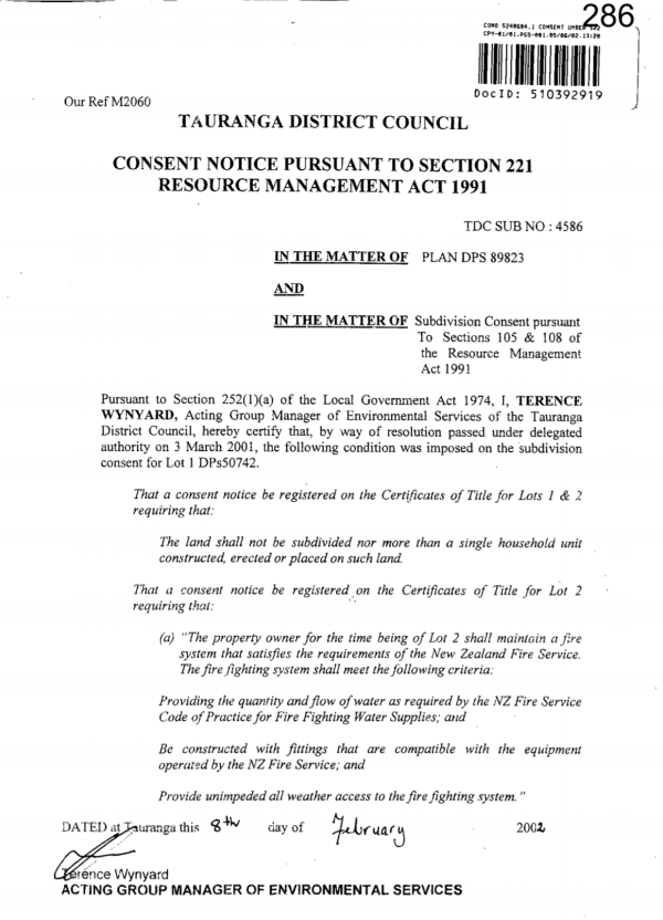 Instruments (Document) sample document